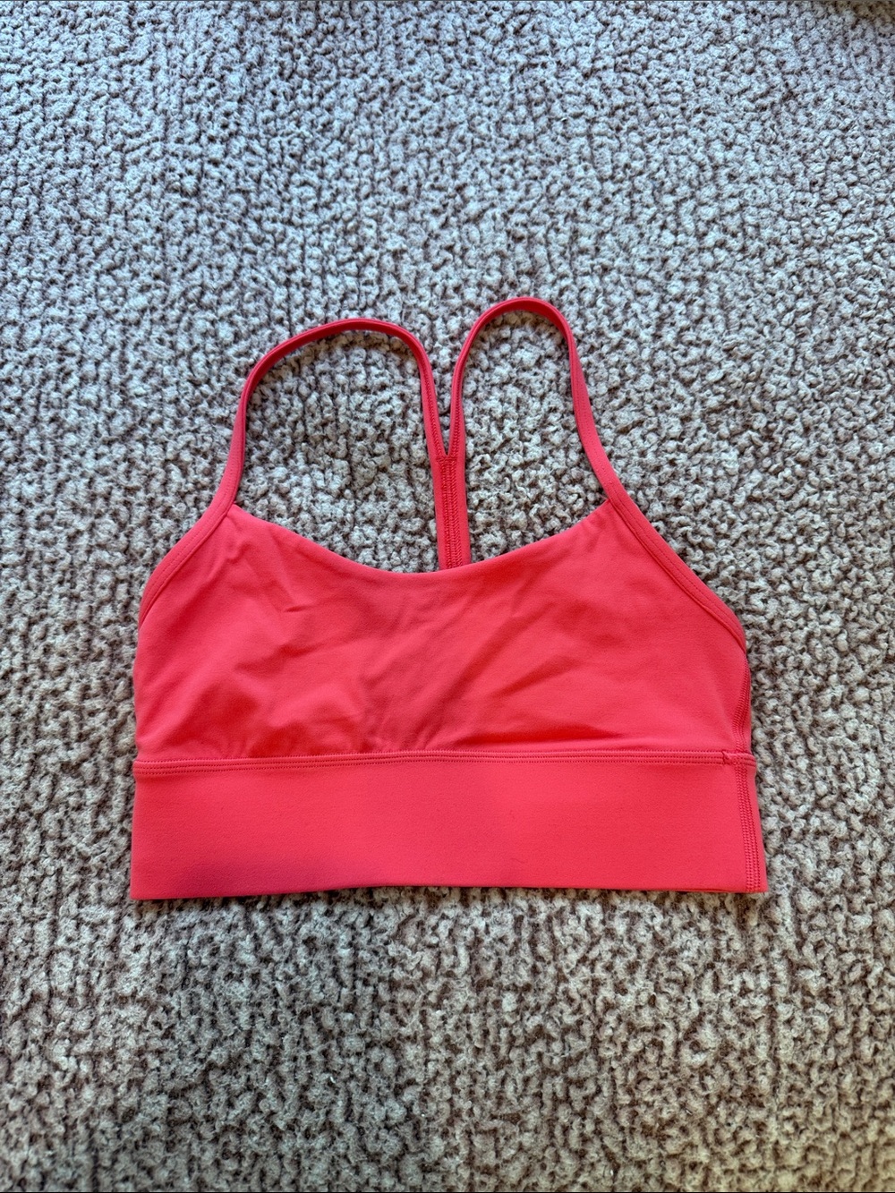lululemon athletica Coral Strappy Light-Support Sports Bra